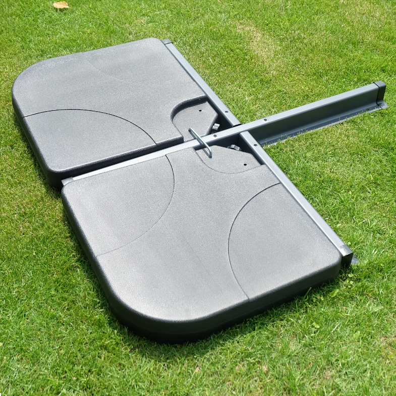 Fillable Parasol Stand with 60L Water or 80kg Sand