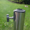 Small Stainless Steel Parasol Base Tube 
